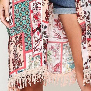Blush Patchwork Set Top main image 1